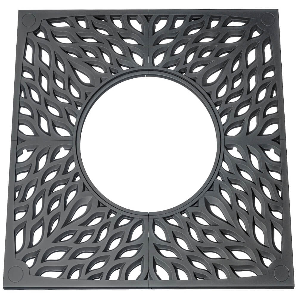 Приствольная решетка для дерева ZKING CRUST 2х2м Черная Омутнинск фото