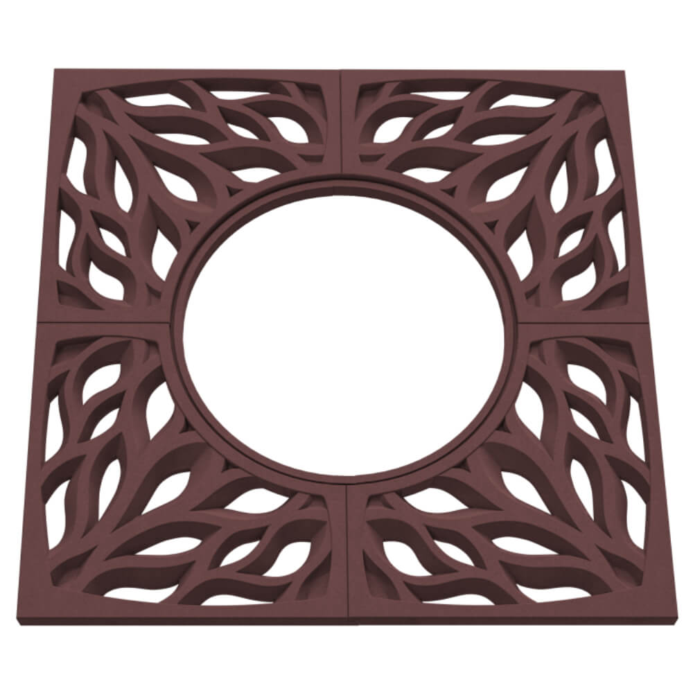 Приствольная решетка для дерева ZKING CRUST 1.2х1.2м Коричневая в Омутнинске фото