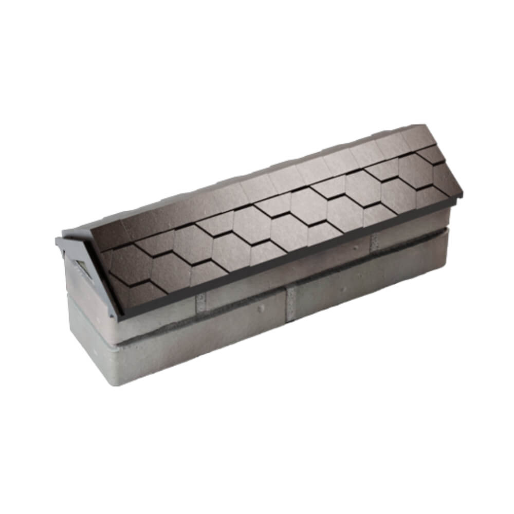 Парапет Zking Эверест Коричневый с посадкой на 0.5 кирпича (130мм) в Омутнинске фото