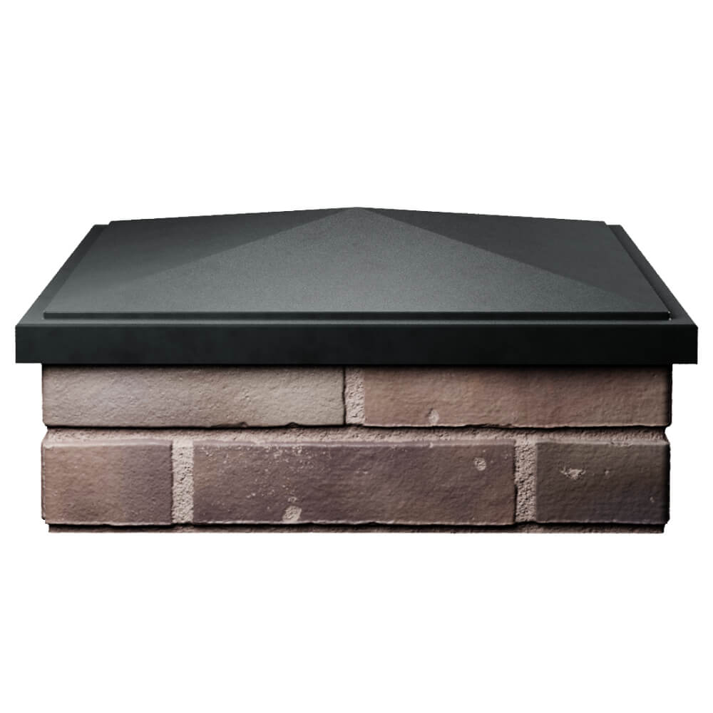 Колпак Zking БонаМоно Черный на столб 2х2 кирпича (515х515, 530х530мм) Омутнинск фото