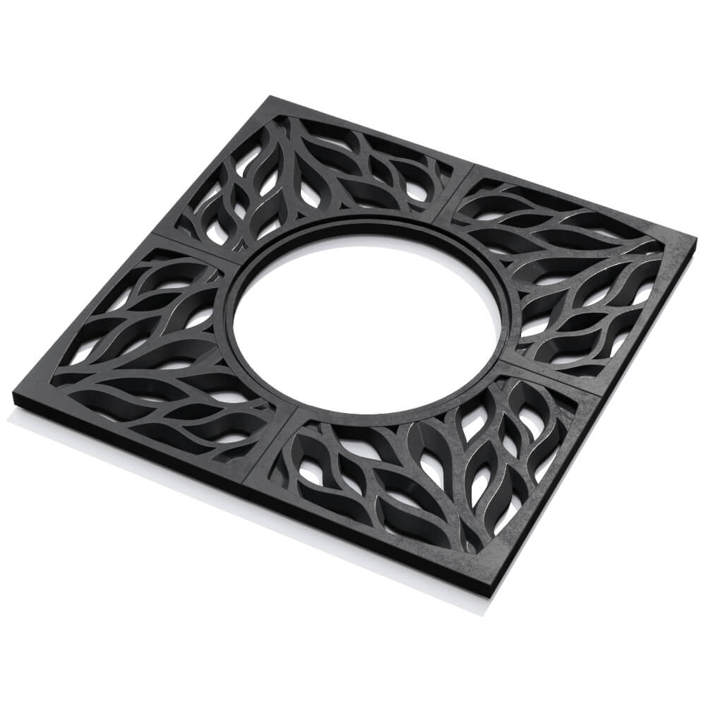 Приствольная решетка для дерева ZKING CRUST 1.2х1.2м Черная в Омутнинске фото