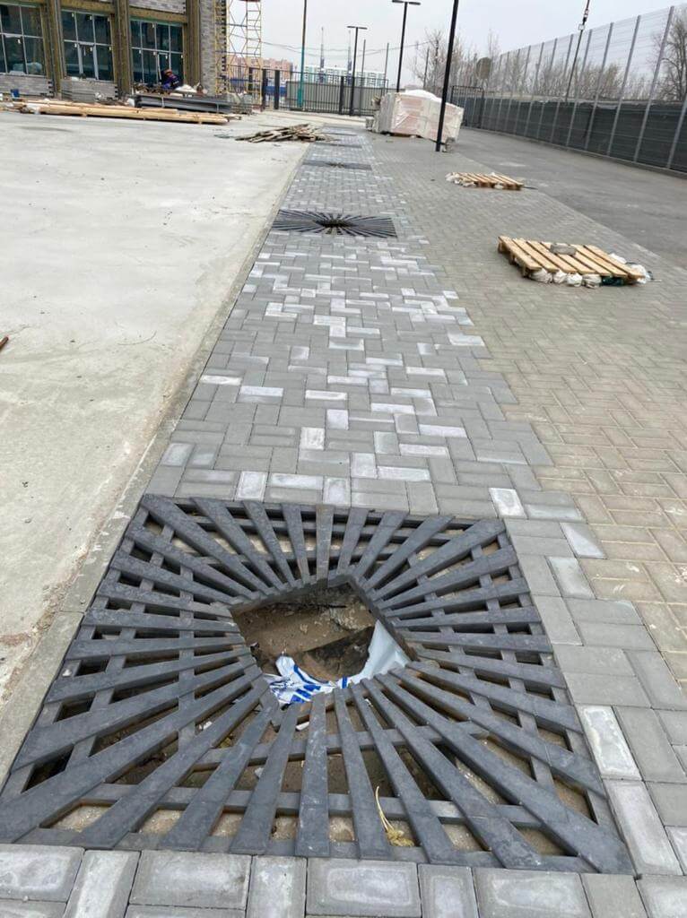 Приствольная решетка для дерева ZKING ATMOSPHERE 1.2х1.2м Черная в Омутнинске фото