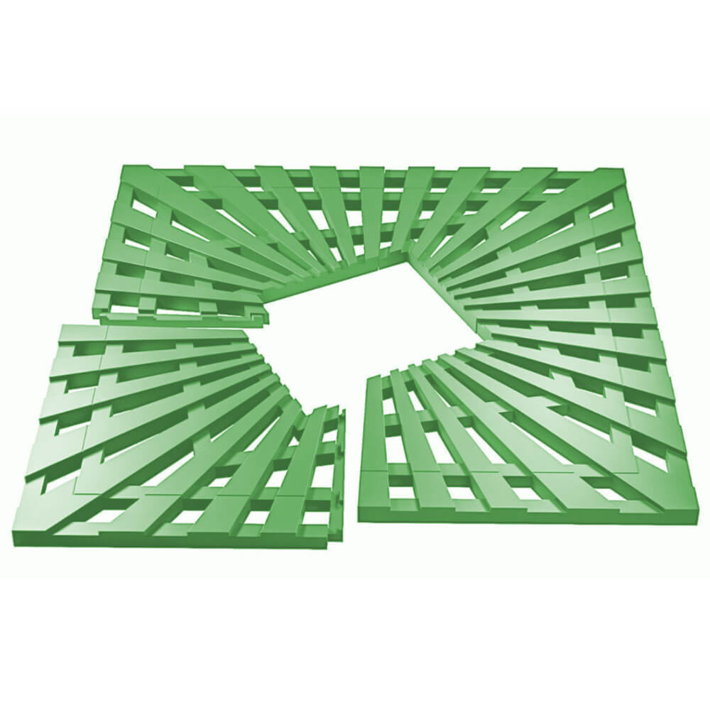 Приствольная решетка для дерева ZKING ATMOSPHERE 1.2х1.2м Зеленая в Омутнинске фото