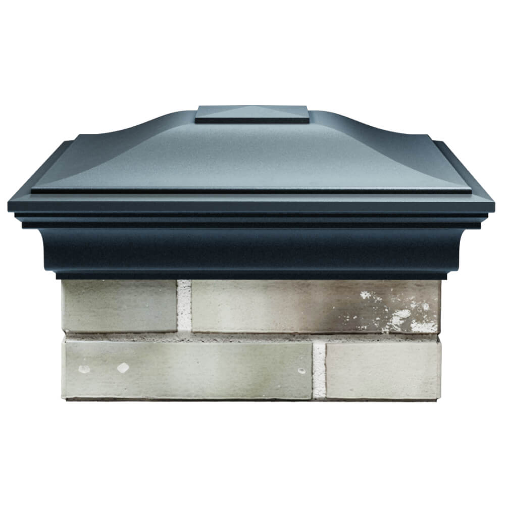 Колпак Zking Монблан Серый на столб 1.5х1.5 кирпича (385х385мм) Омутнинск фото