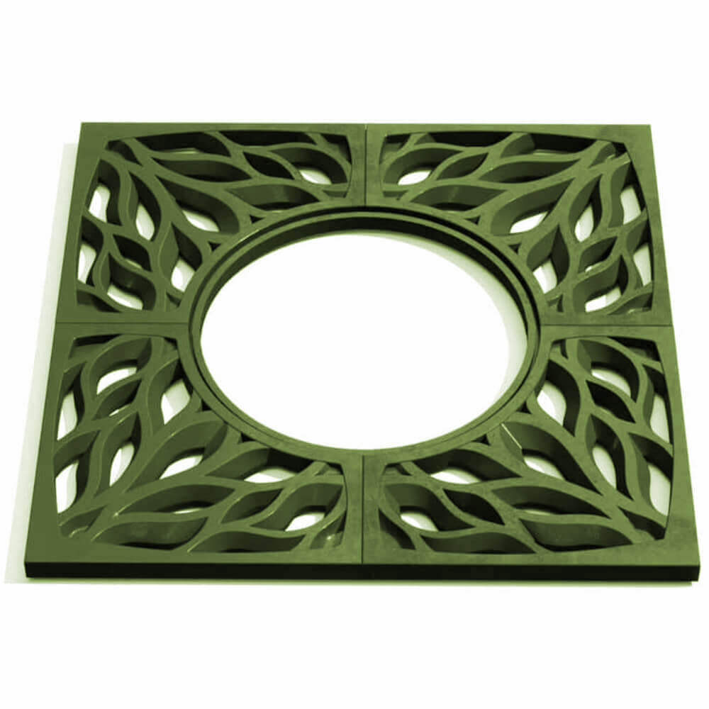 Приствольная решетка для дерева ZKING CRUST 1.2х1.2м Зеленая Омутнинск фото