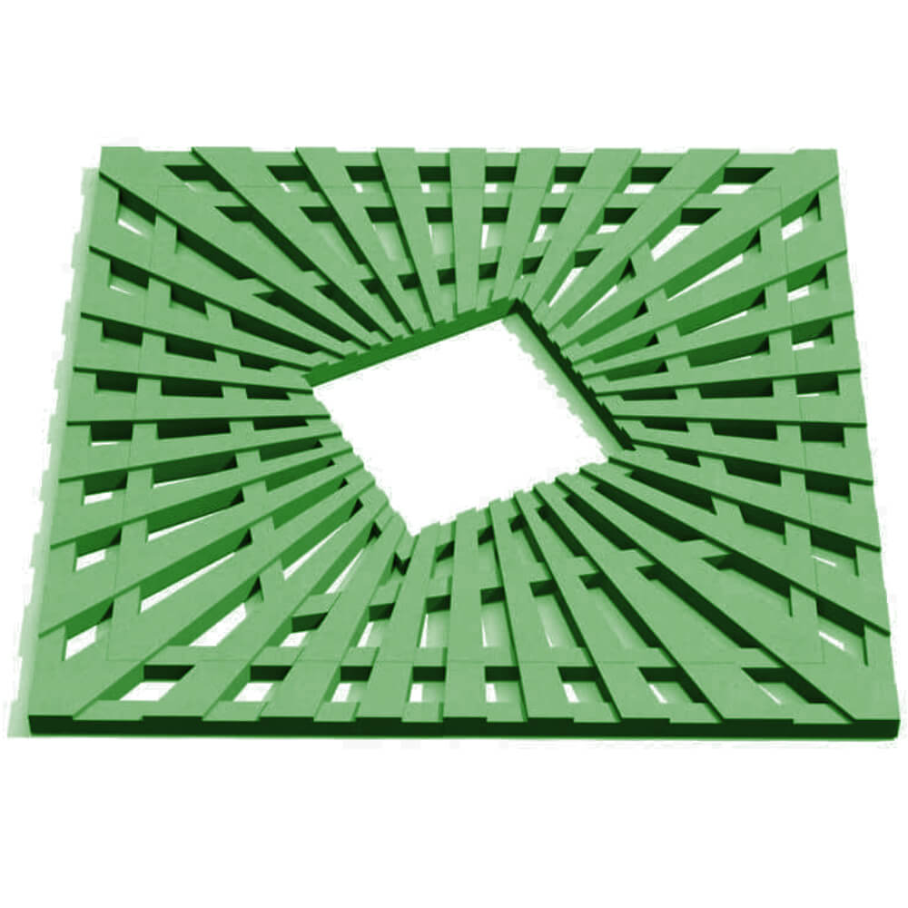 Приствольная решетка для дерева ZKING ATMOSPHERE 1.2х1.2м Зеленая Омутнинск фото