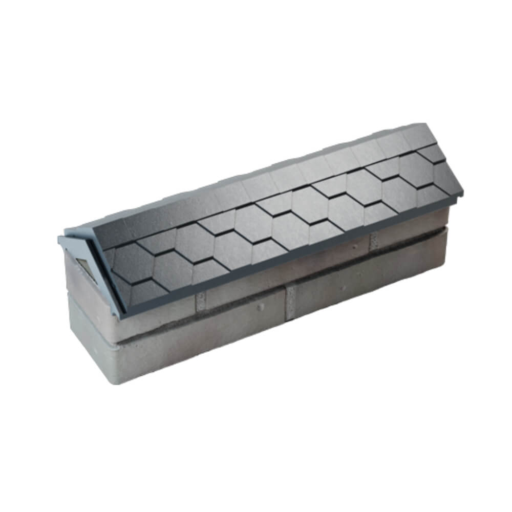 Парапет Zking Эверест Серый с посадкой на 0.5 кирпича (130мм) в Омутнинске фото